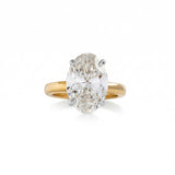 Oval Solitaire Ring