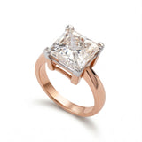 Princess Solitaire Ring