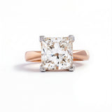 Princess Solitaire Ring