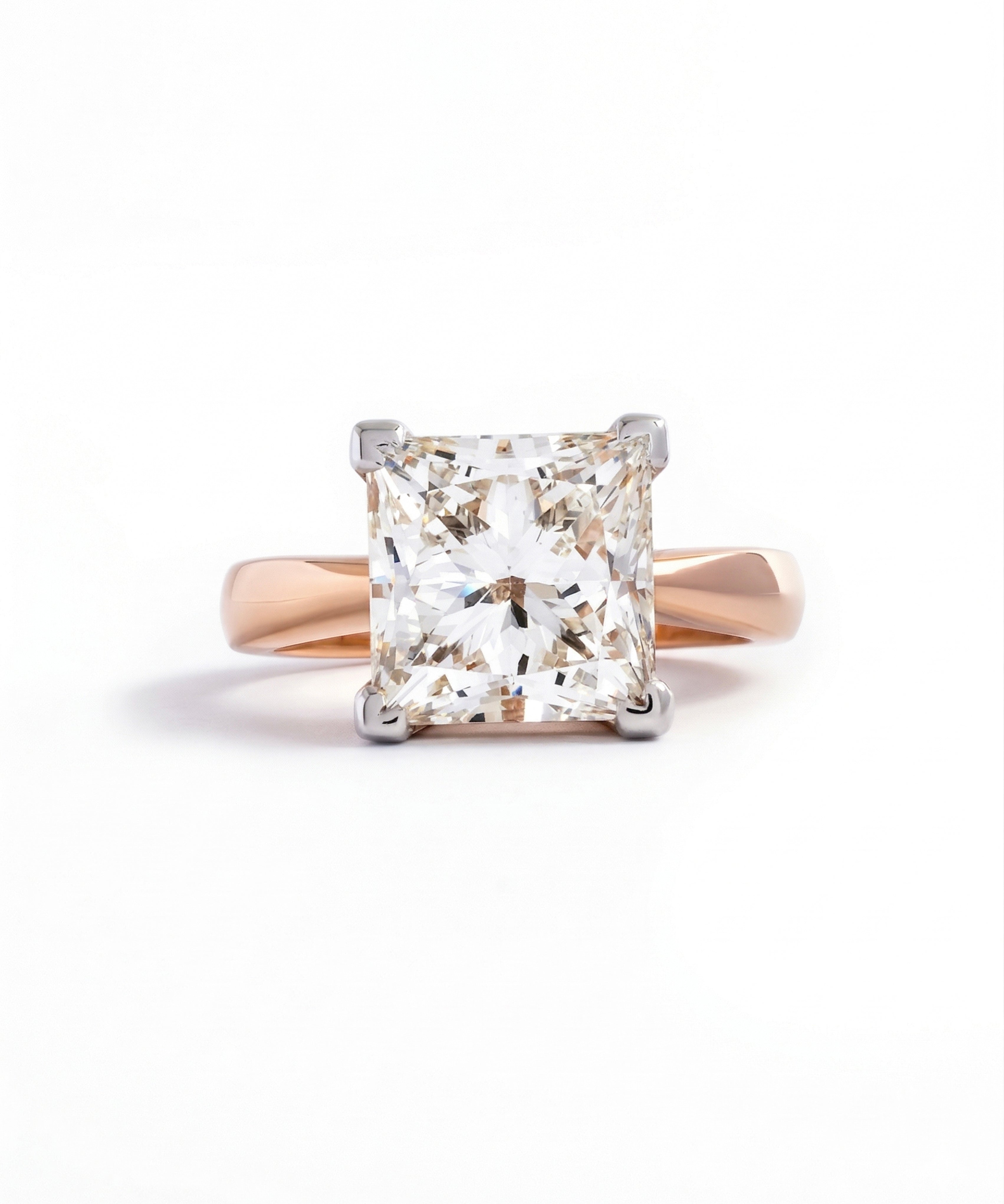Princess Solitaire Ring