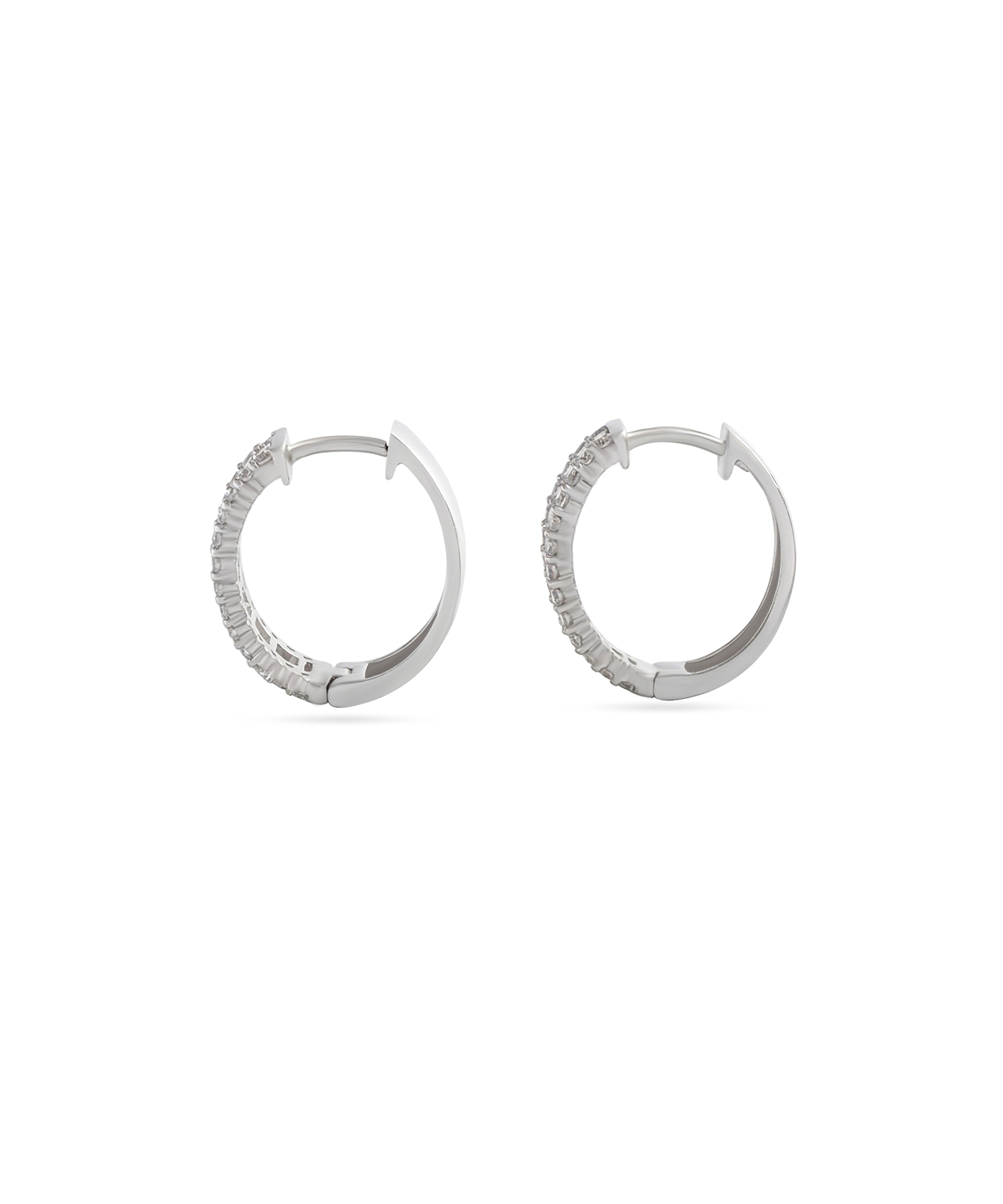 Baguette Gallery Hoops
