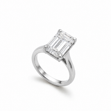 Emerald Solitaire Ring