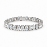Diamond Ellipse Bracelet