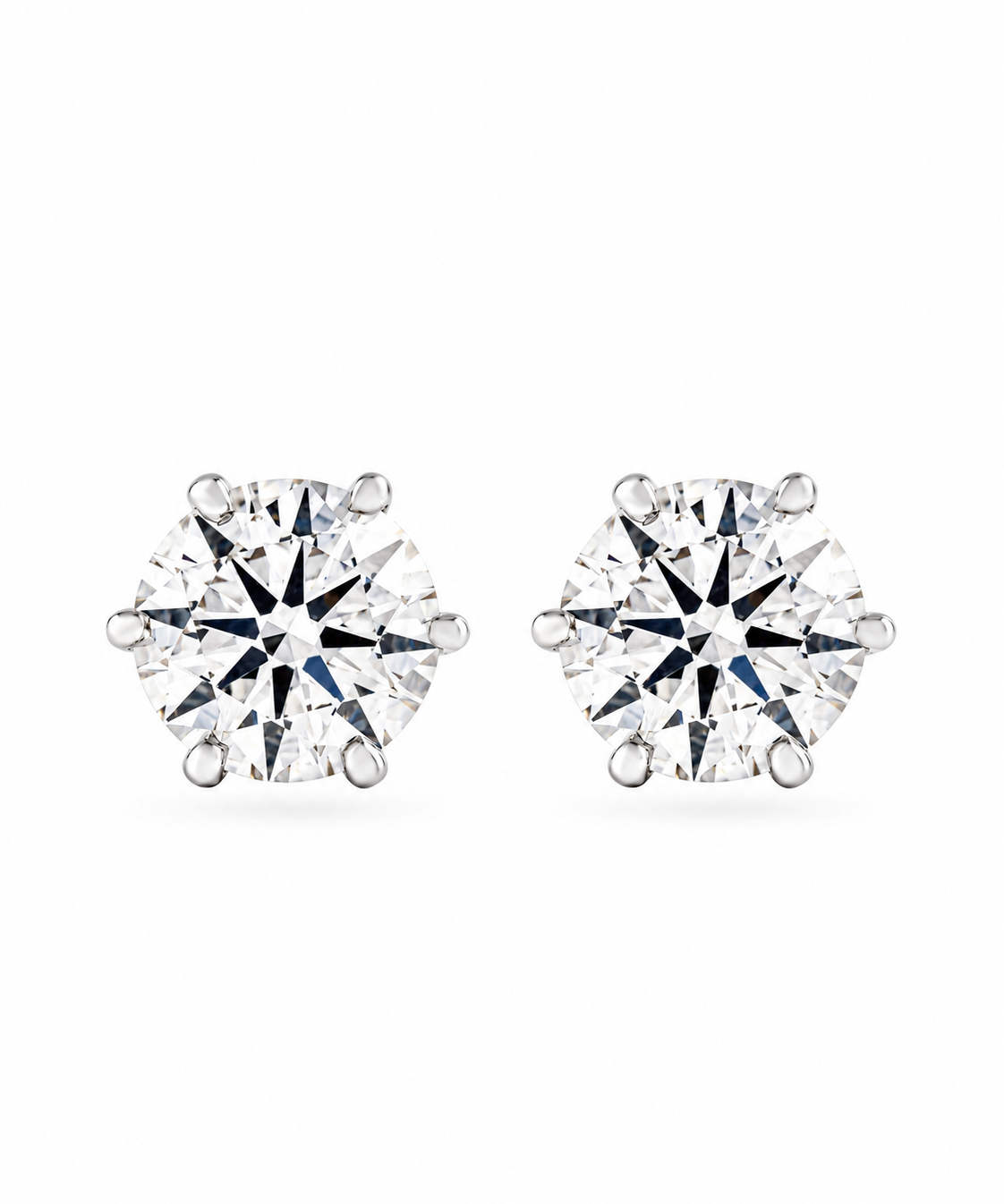 Classic Diamond Studs