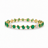 Emerald Montage Bangle