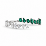Emerald Mosaic Bracelet
