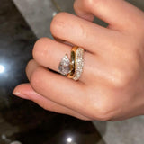 The Detour Pear Diamond Ring
