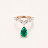 The Emerald Waltz Ring